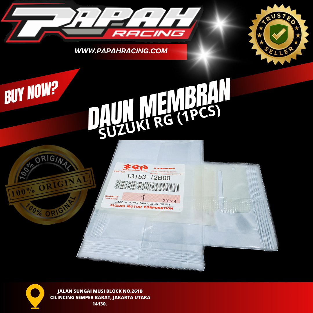 DAUN MEMBRAN SUZUKI RG (1PCS)